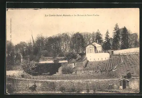 AK La Combe-Saint-Mametz, les Ruines de Saint-Vorles