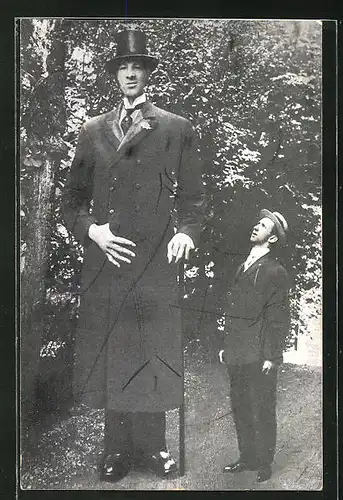 AK Riesen Teddy Bobs, der grösste Mensch der je gelebt, Vaudeville