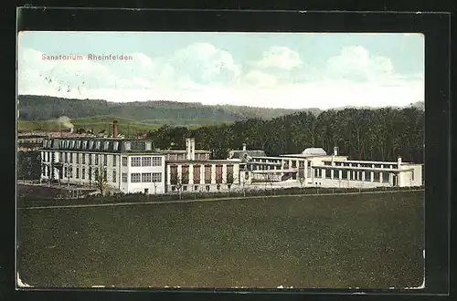 AK Rheinfelden, Totalansicht vom Sanatorium