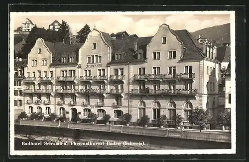 AK Baden, Badhotel Schwanen