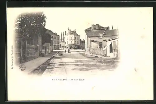 AK Le Creusot, Rue de Torcy