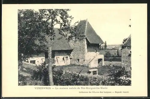 AK Verosvres, la maison natale de Ste-Marguerite-Marie