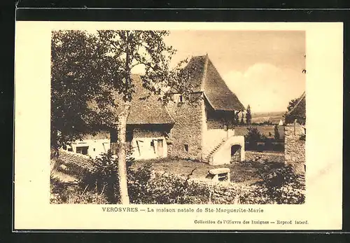 AK Verosvres, la maison natale de Ste-Marguerite-Marie