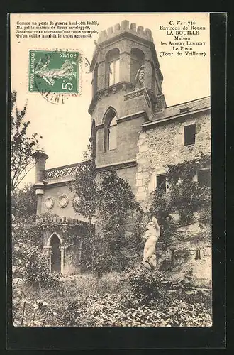 AK La Bouille, Maison de Albert Lambert, Le Poste