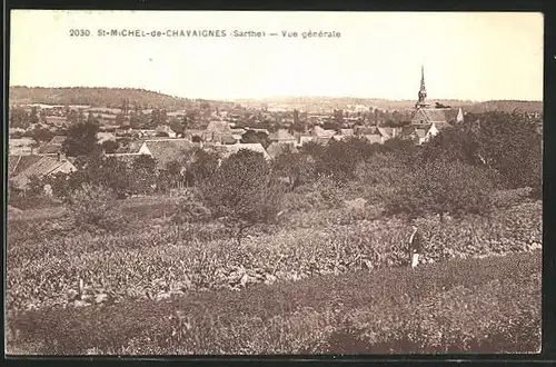 AK St-Michel-de-Chavaignes, Vue generale