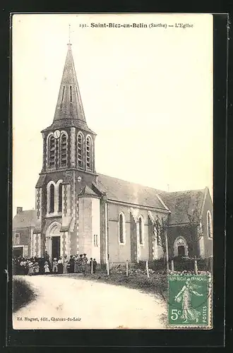 AK Saint-Biez-en-Belin, L`eglise