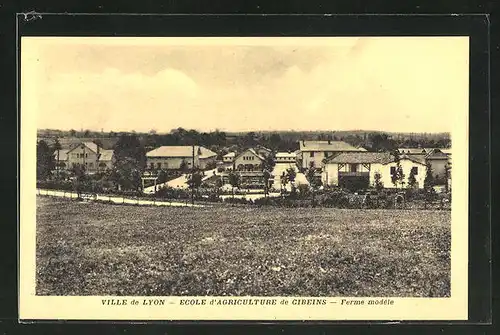 AK Ville de Lyon / Cibeins, Ecole d`Agriculture, Ferme modele