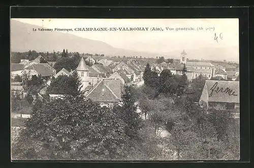 AK Champagne-en Valromay, Panorama