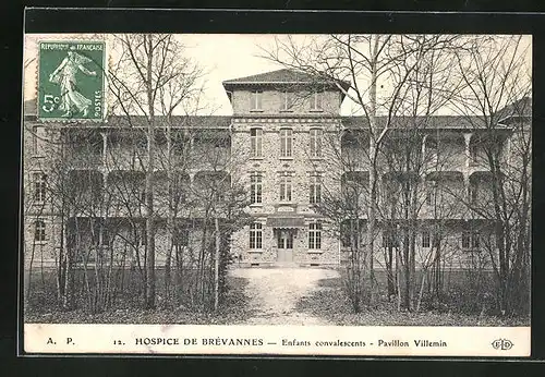 AK Brevannes, L`Hospice, Enfants convalescents, Pavillon Villemin