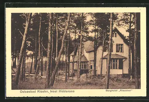 AK Kloster / Hiddensee, Berghotel Klausner