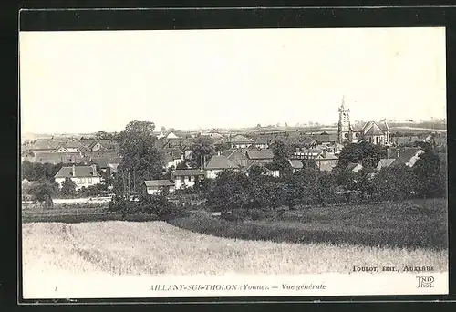 AK Aillant-sur-Tholon, Vue générale