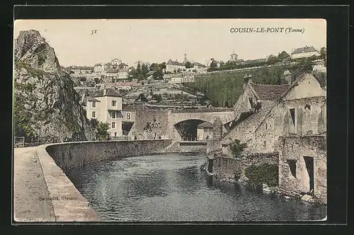 AK Cousin-le-Pont, Vue générale