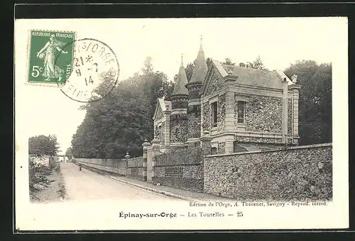 AK Epinay-sur-Orge, Les Tourelles