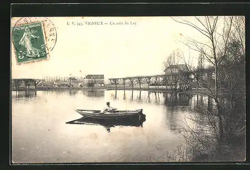 AK Vigneux, Un coin du Lac