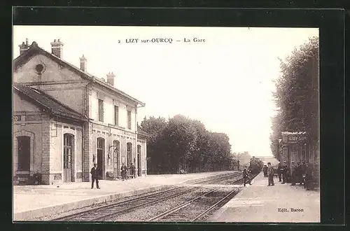 AK Lizy-sur-Ourcq, La Gare