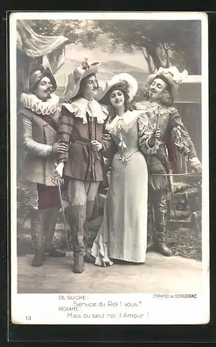 AK Cyrano de Bergerac, De Guiche & Roxane, Theater