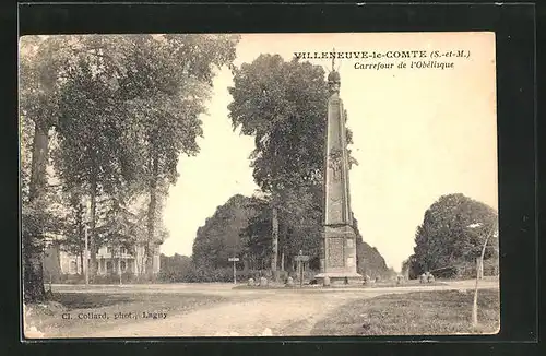 AK Villeneuve-le-Comte, Carrefour de l` Obèlsque