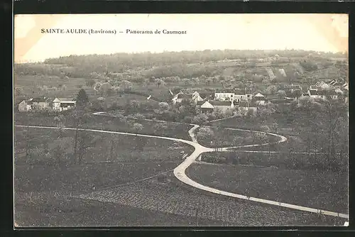 AK Sainte-Aulde, Panorama de Caumont