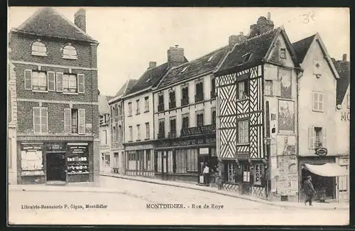 AK Montdidier, Rue de Roye