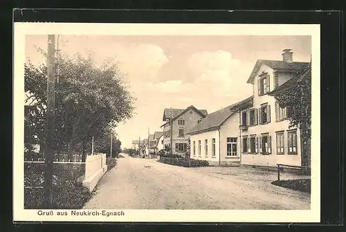 AK Neukirch-Egnach, Teilansicht mit Häuser und Strasse