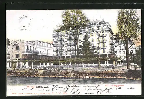 AK Vevey, Hotel d`Angleterre