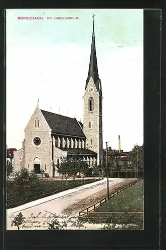 AK Rorschach, Blick auf die Jugendkirche