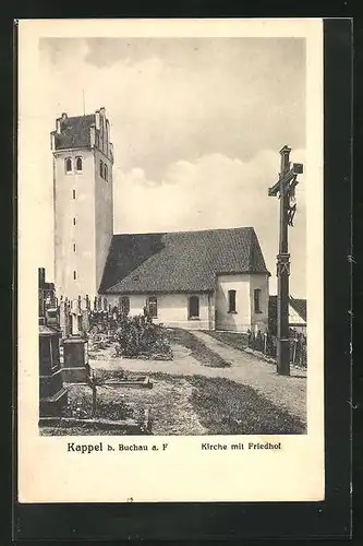 AK Kappel, Kirche mit Friedhof