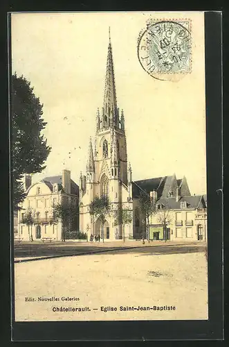 AK Chatellerault, Eglise Saint-Jean-Baptiste
