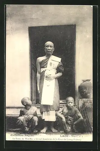 AK Laos, Le Satou de Wat-Mai - Grand Aumonier de la Cour de Luang-Prabang