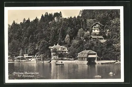 AK Immensee, Hotel Kurhaus Baumgarten