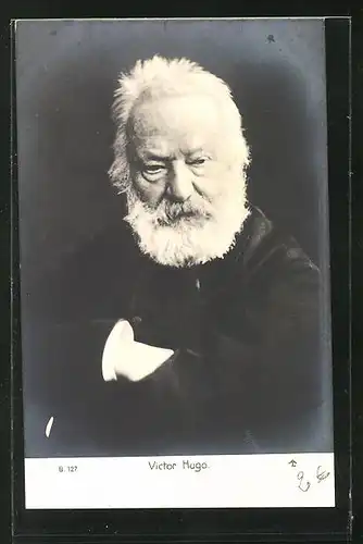 AK Victor Hugo in hohem Alter