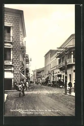 AK Barranquilla, Carrera-Francesco J. Palacio, Calle de San Roque