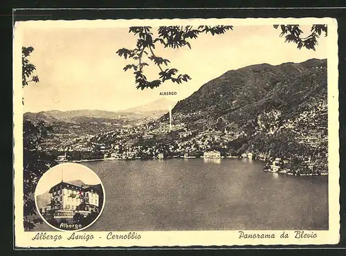 AK Blevio, Panorama, Albergo Asnigo-Cernobbio
