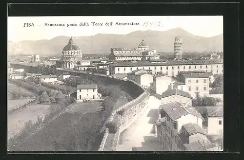 AK Pisa, Panorama preso dalla Torre dell'Amanzatore