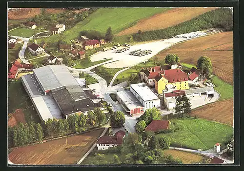 AK Bad Hall, Gesamtansicht der Firma Fein Ges.m.b.H., Brauerei Mühlgrub