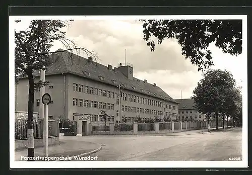 AK Wünsdorf, Ansicht der Panzertruppenschule