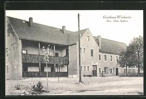 AK Winkwitz, Gasthaus von Otto Seifert