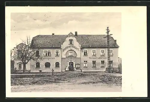 AK Walddorf, Gasthaus Kretscham-Walddorf, Inh. Ida Weise