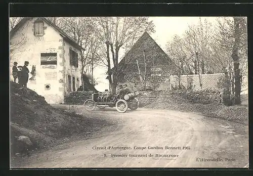 AK Rochefort, Circuit d`Auvergne, Coupe Gordon Bennett 1905, Autorennen