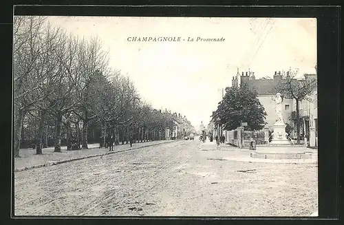 AK Champagnole, La Promenade