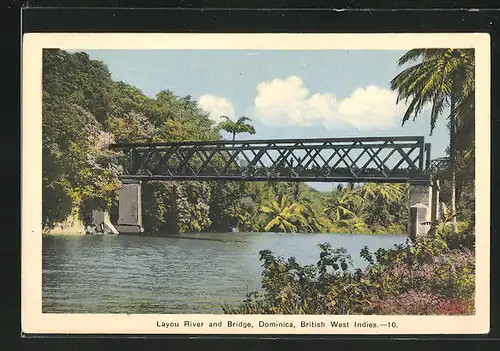 AK Dominica, Layou River and Bridge
