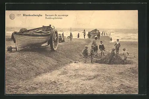 AK Blankenberghe, Barques de sauvetage