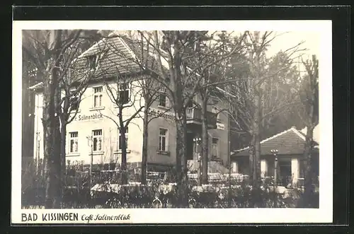 AK Bad Kissingen, Cafe Salinenblick