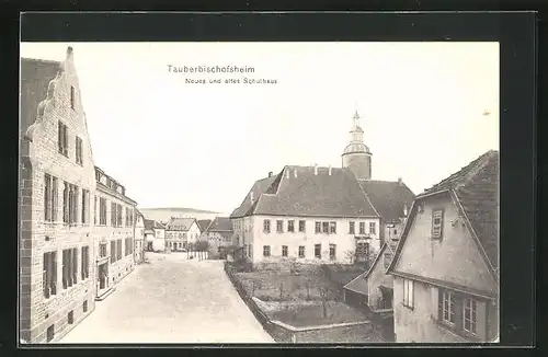 AK Tauberbischofsheim, Neues und altes Schulhaus