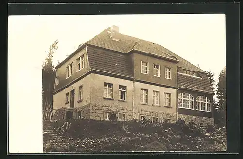 AK Ebersbach Sa., Gasthaus Humboldtbaude, Heimatmuseum mit Schankwirtschaft auf dem Schlechteberge