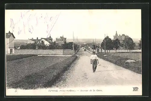 AK Epone, Avenue de la Gare