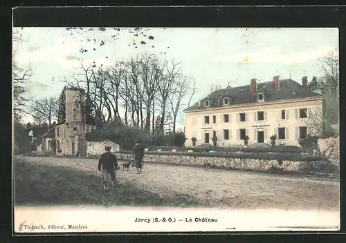 AK Jarcy, Le Chateau, Ansicht vom Schloss