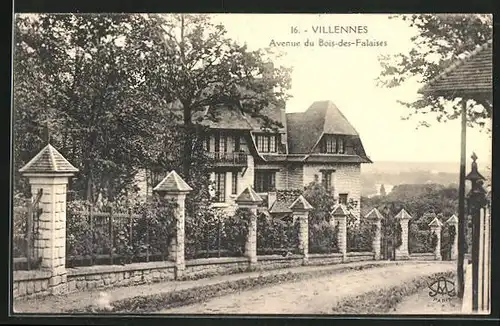 AK Villennes, Avenue du Bois-des-Falaises