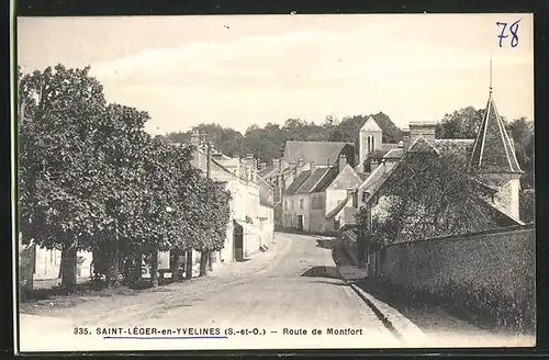 AK Saint-Léger-en-Yvelines, Route de Montfort