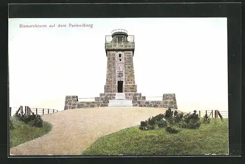 AK Bad Schwartau, Bismarckturm auf dem Parinerberg